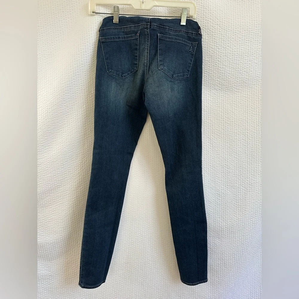Articles of Society Maternity Blue Skinny Jeans Size: 25